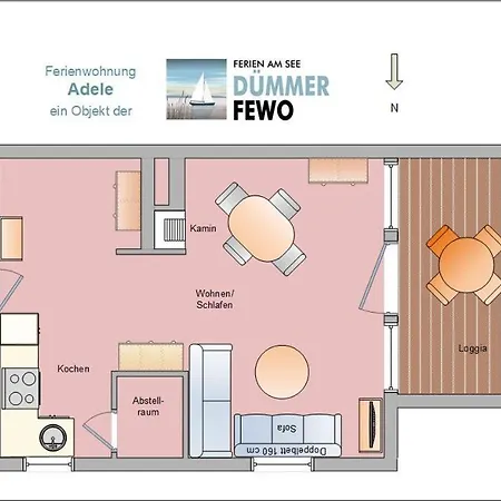 Adele-gemuetliche Erdgeschoss Fuer 2-4 Personen Holiday home Hude (Diepholz)